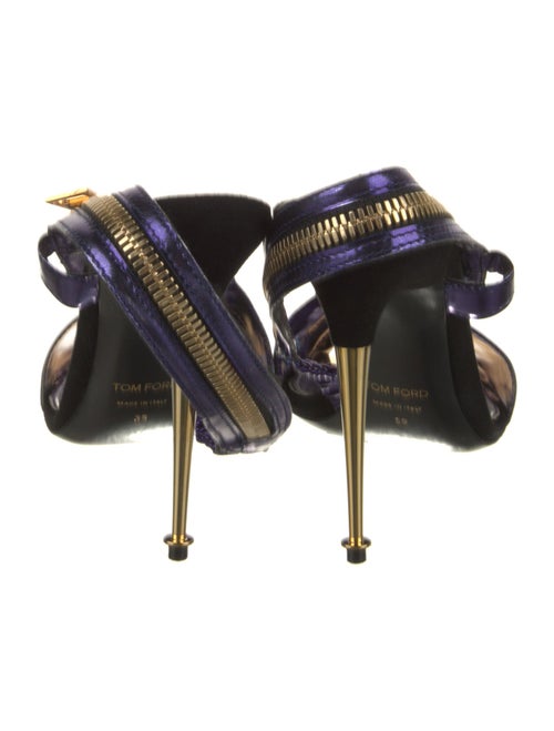 Tom Ford Patent Leather Printed Slides