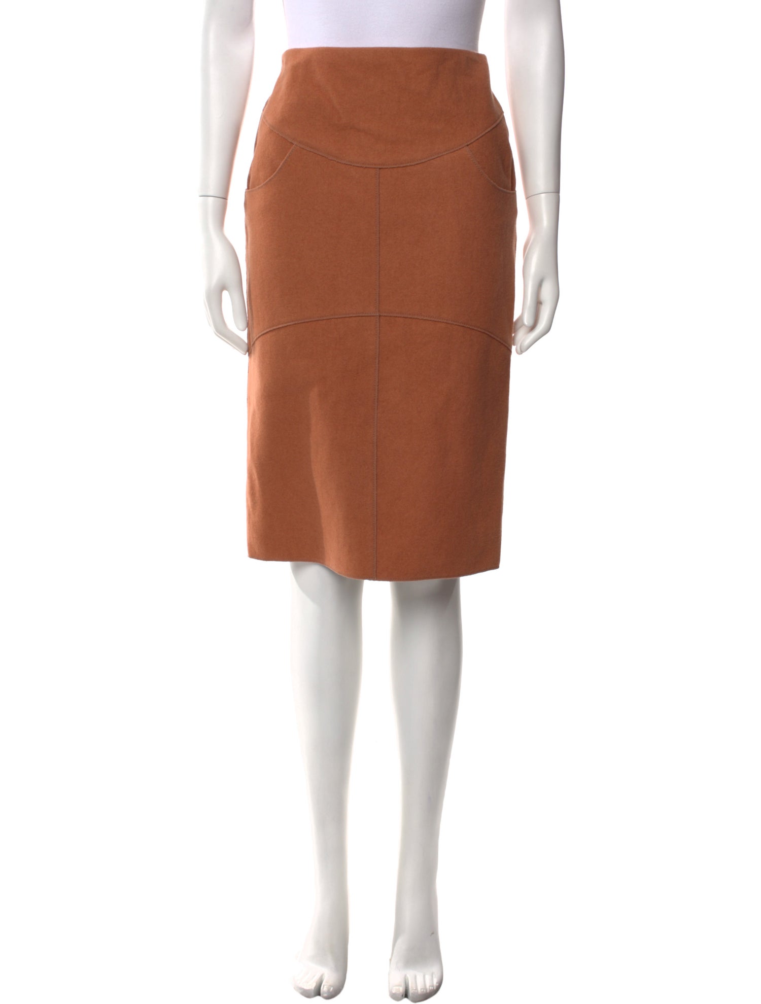 Tom Ford Virgin Wool Knee-Length Skirt