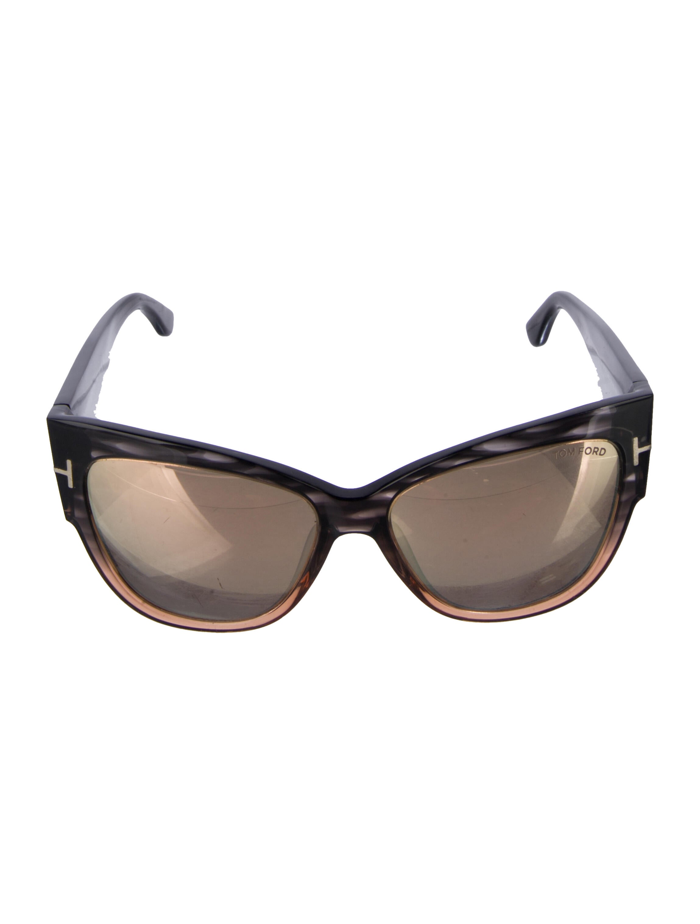 Tom Ford Cat-Eye Mirrored Sunglasses