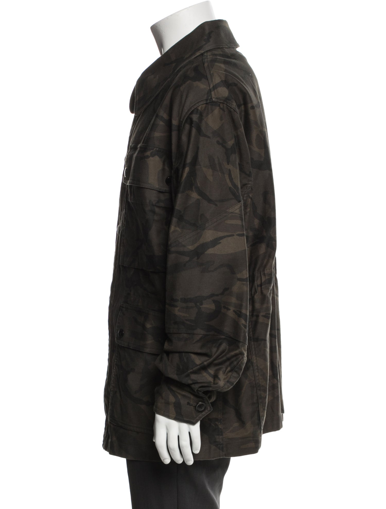 Tom Ford Camouflage Print Utility Jacket