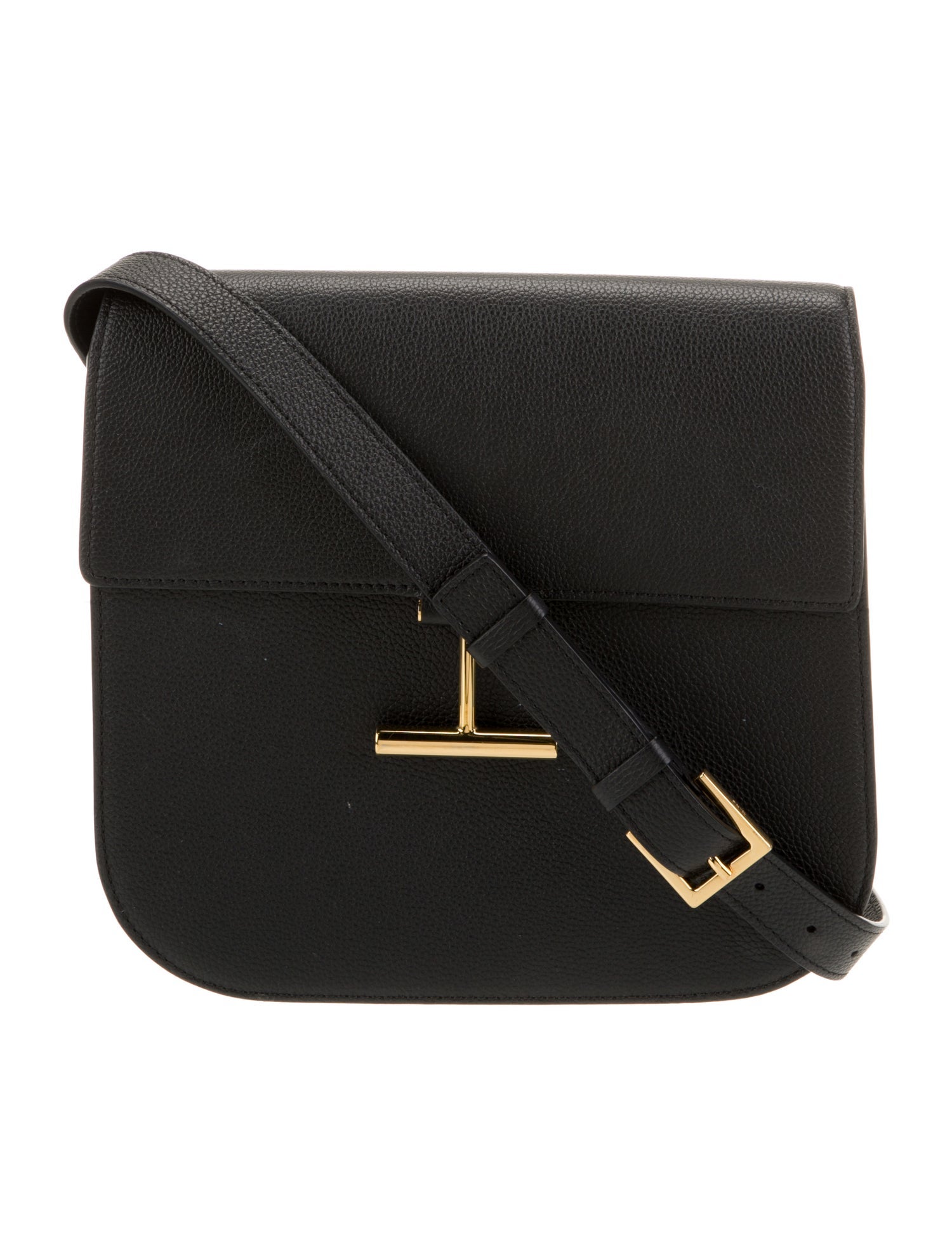 Tom Ford Leather Messenger Bag