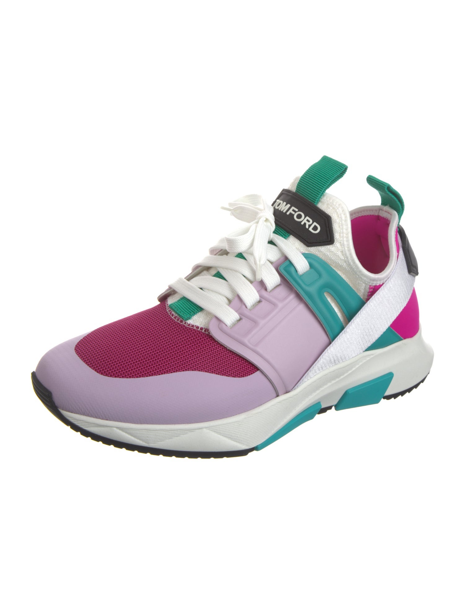 Tom Ford Colorblock Pattern Sneakers