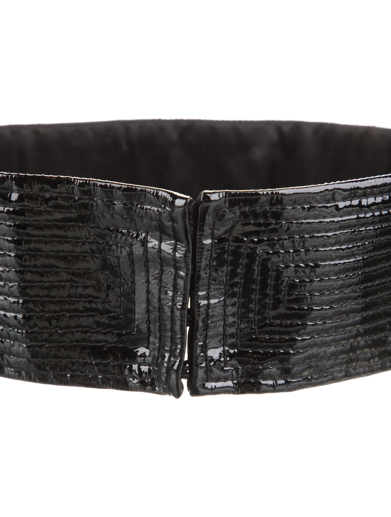 Tom Ford Wide Patent Leather Waist Belt