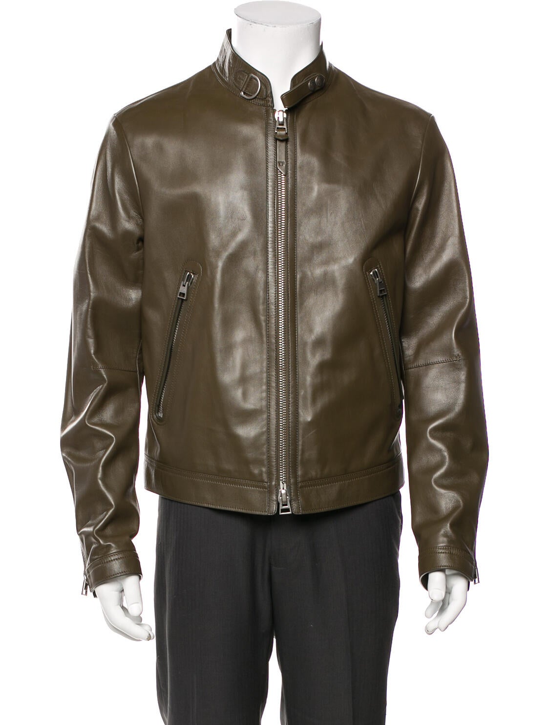 Tom Ford Lamb Leather Moto Jacket