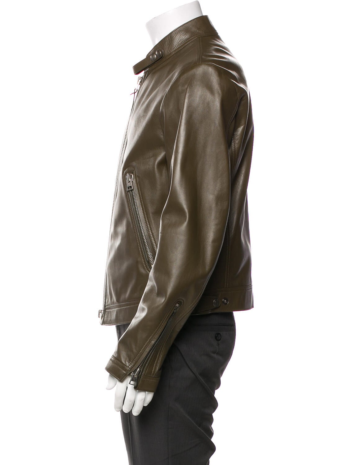 Tom Ford Lamb Leather Moto Jacket