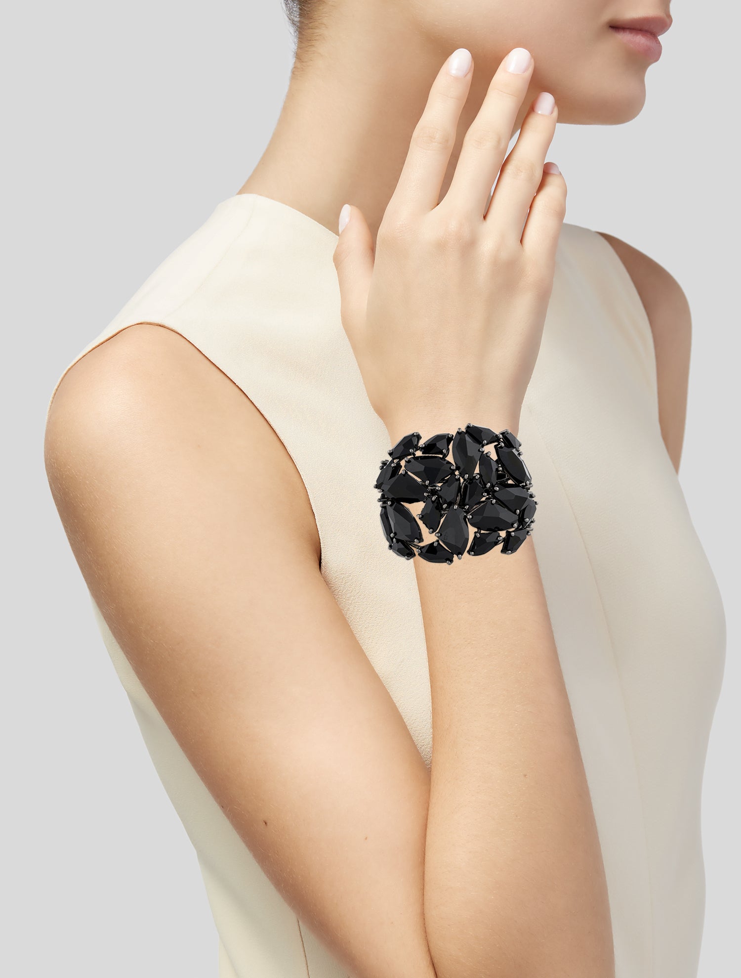 Tom Ford Crystal Hinged Bracelet