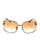 Tom Ford Oversize Gradient Sunglasses