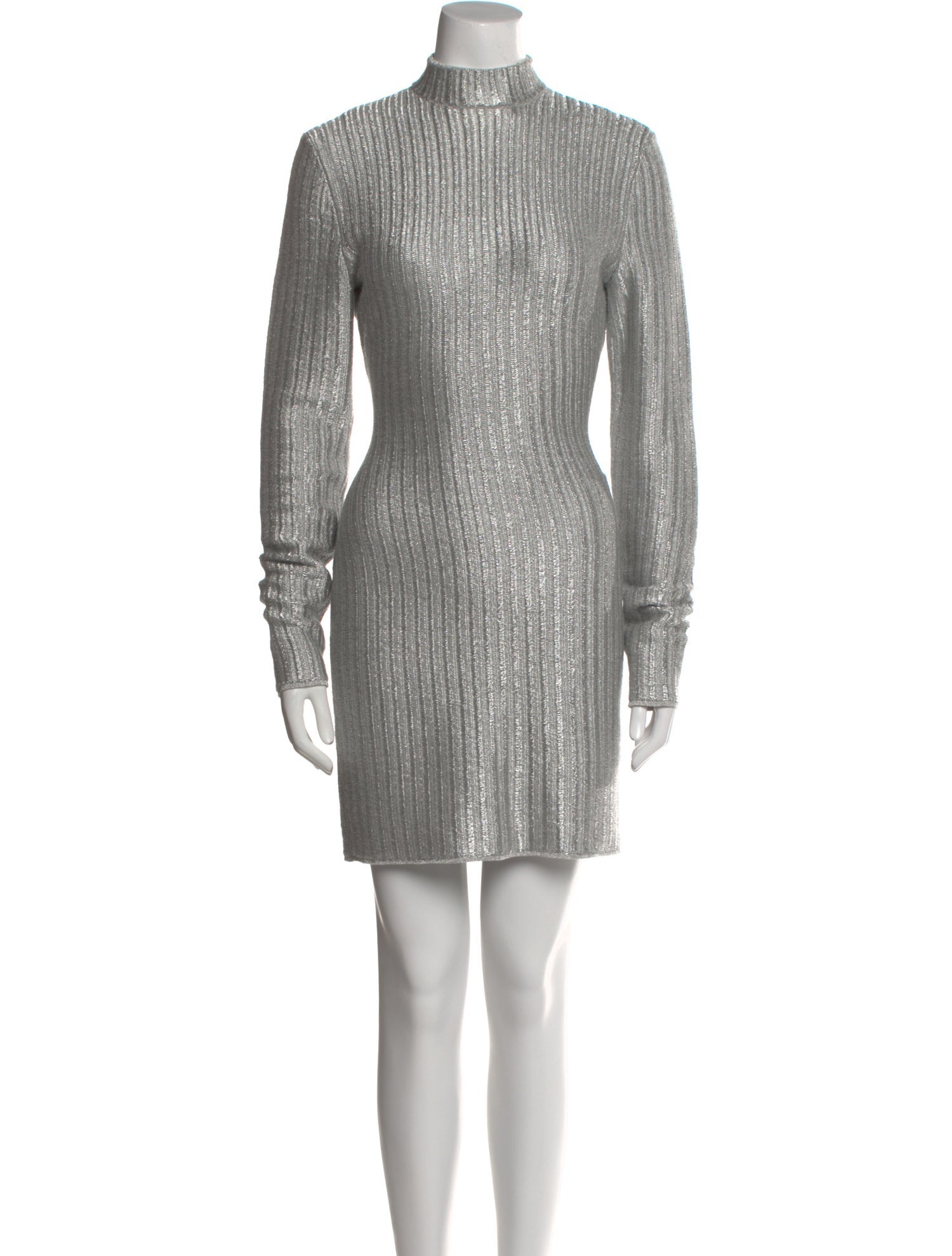 Tom Ford Mock Neck Mini Dress