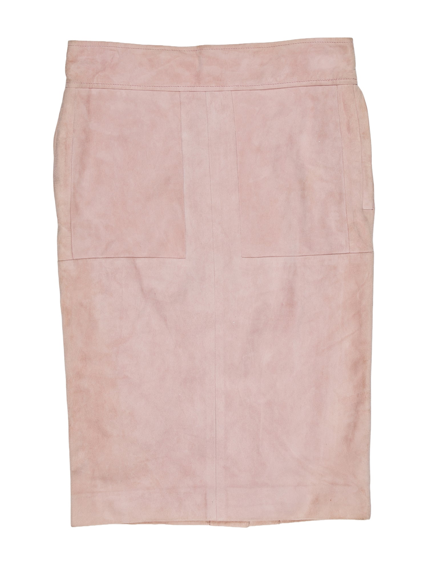 Tom Ford Lamb Leather Knee-Length Skirt