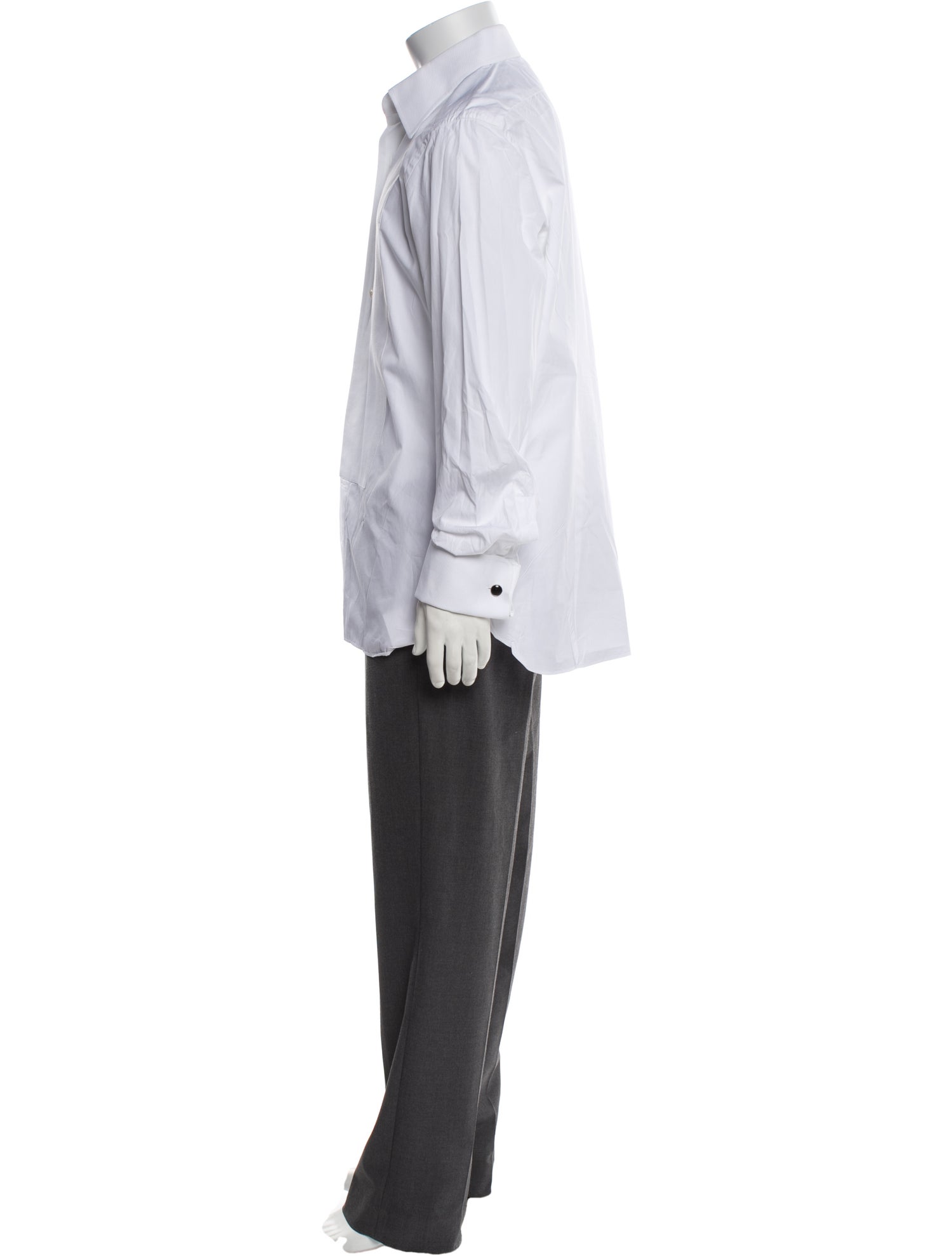 Tom Ford Long Sleeve Tuxedo Shirt