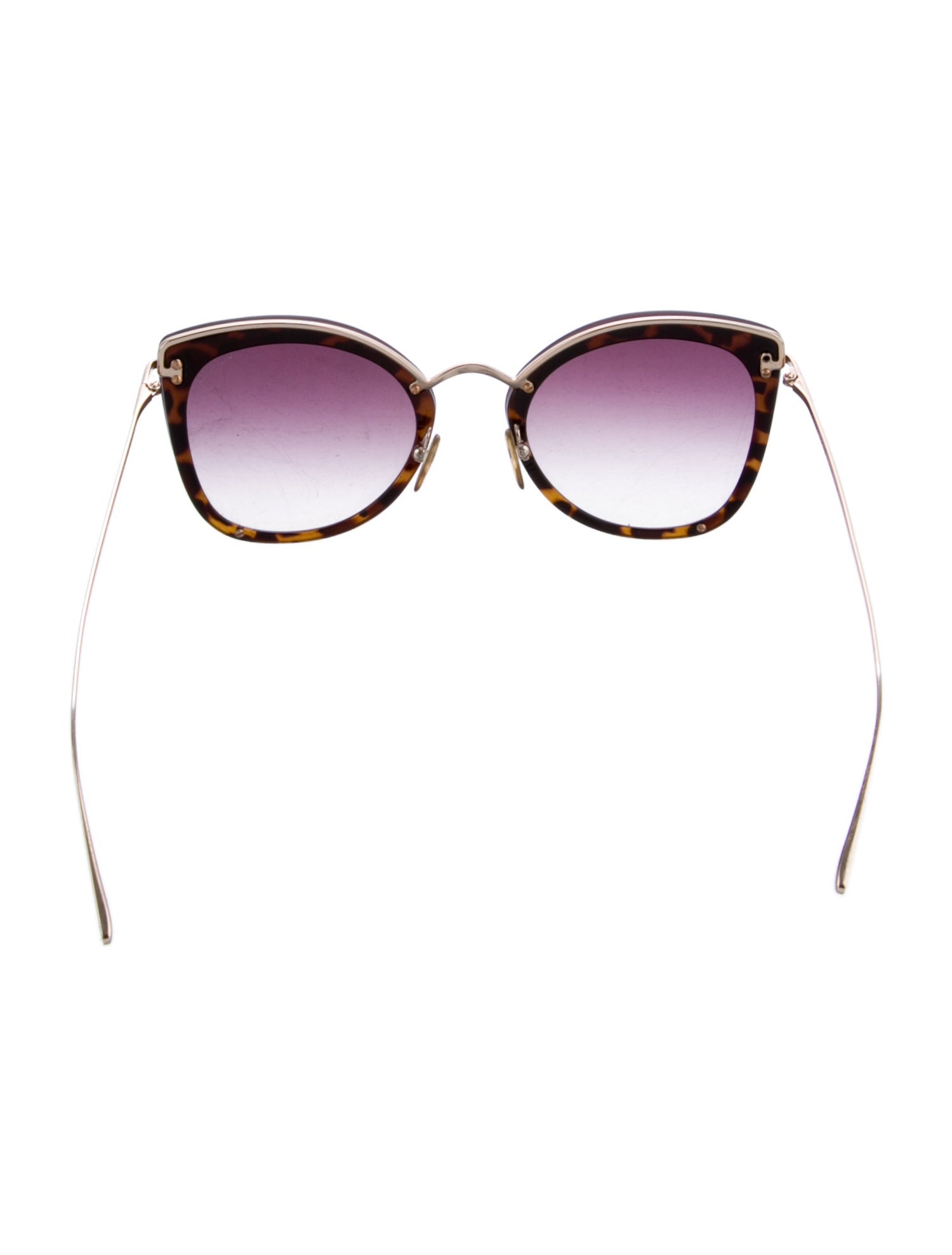 Tom Ford Oversize Gradient Sunglasses