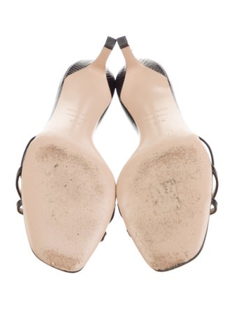 Tom Ford Embossed Leather Slides