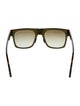 Tom Ford Square Gradient Sunglasses