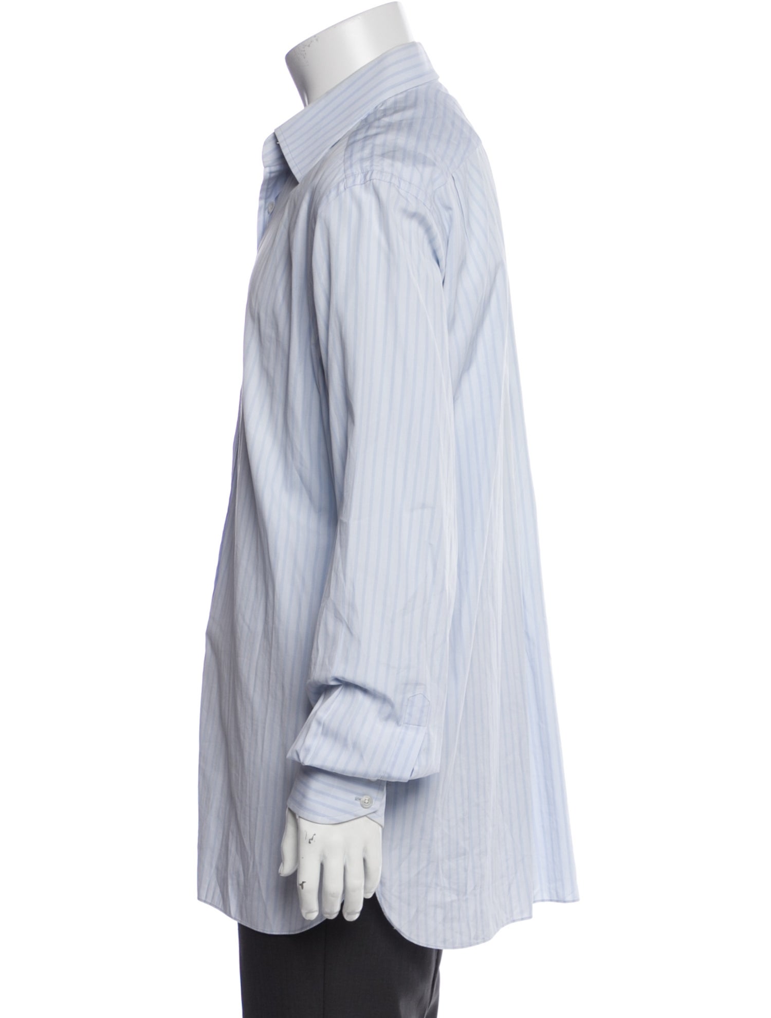 Tom Ford Striped Long Sleeve Dress Shirt