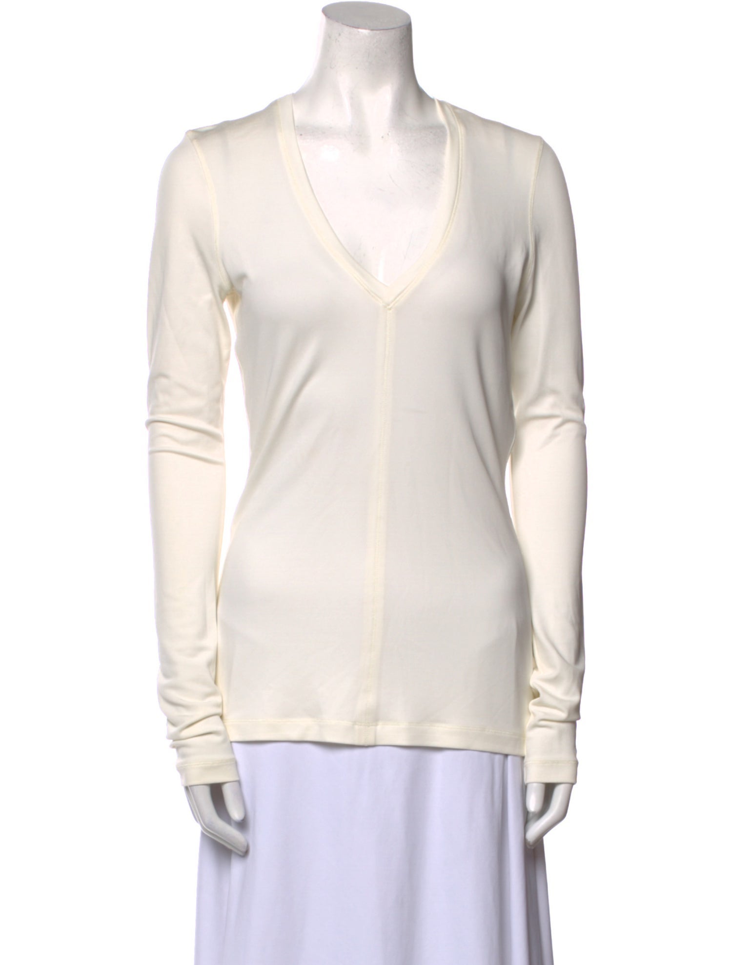 Tom Ford V-Neck Long Sleeve Top