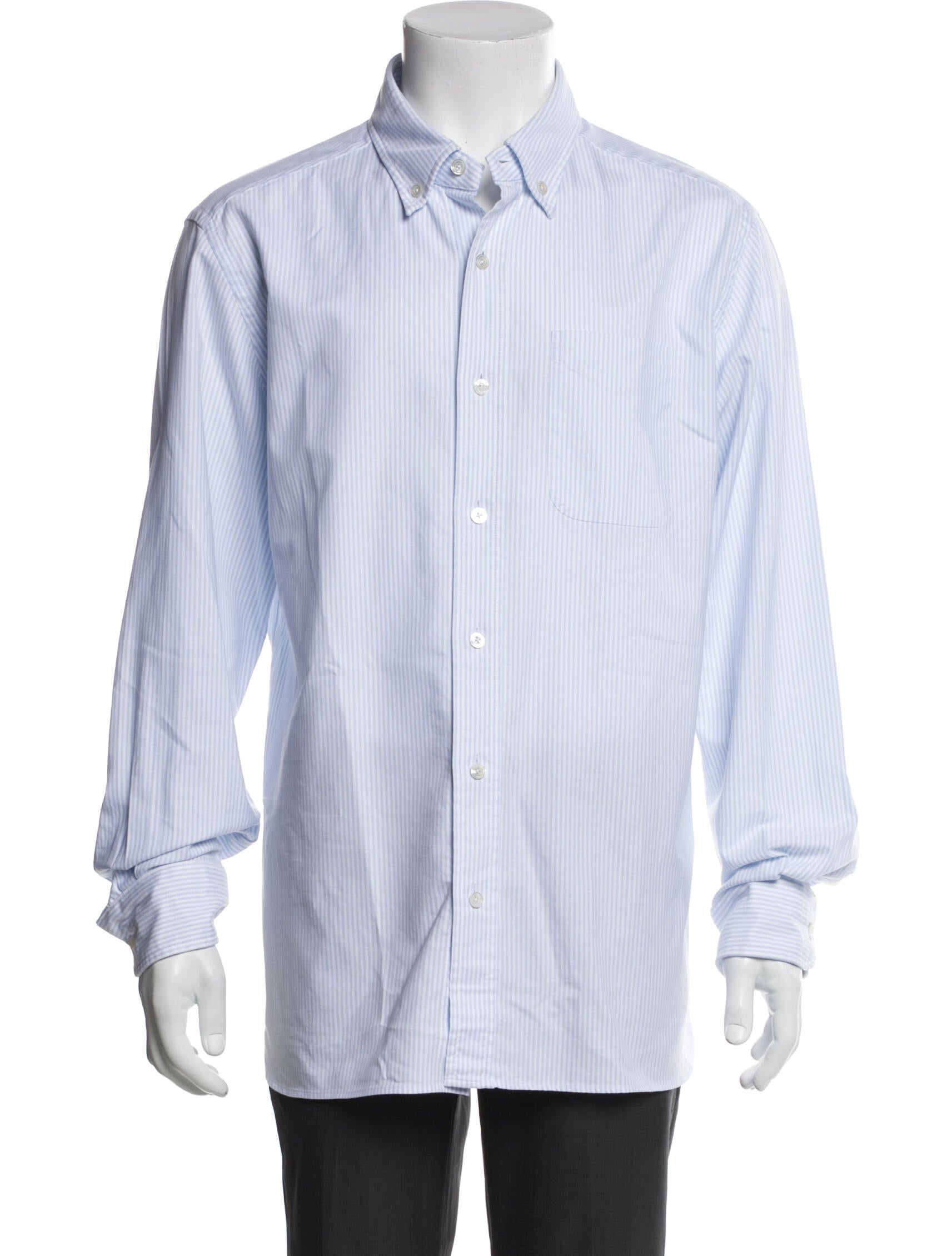 Tom Ford Striped Long Sleeve Shirt