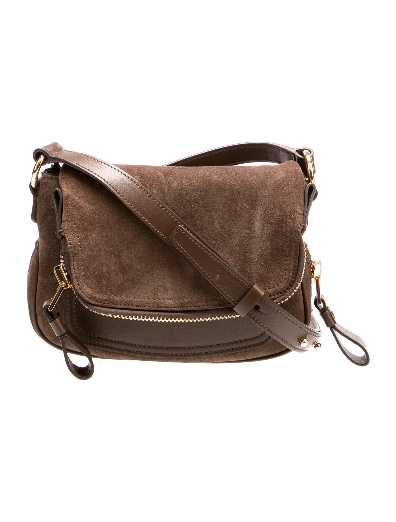 Tom Ford Leather Messenger Bag