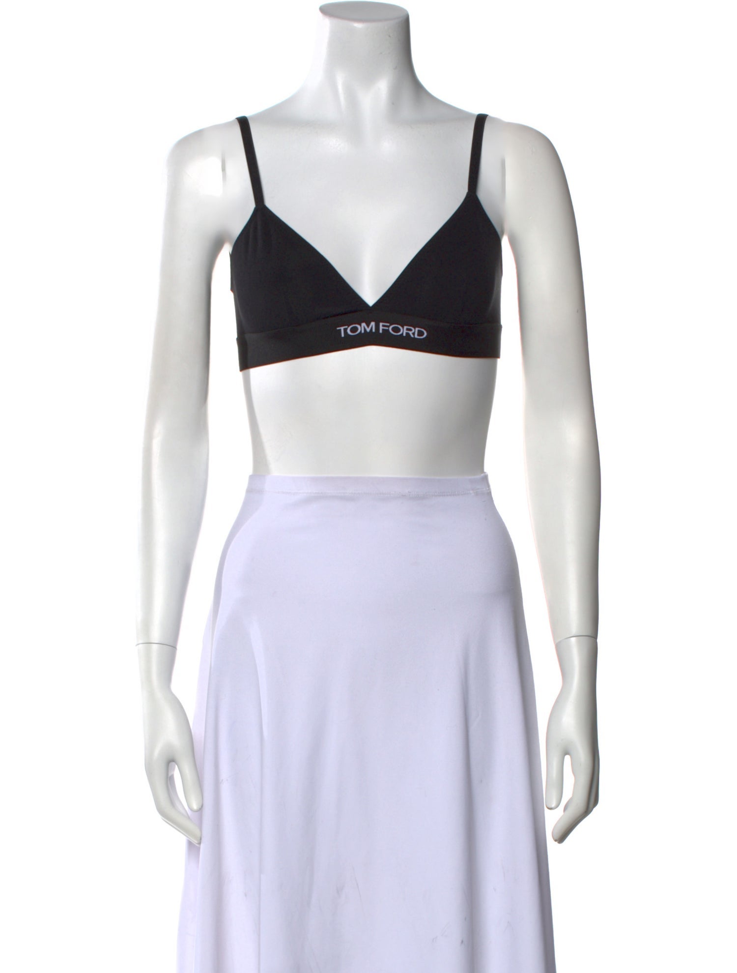 Tom Ford V-Neck Sleeveless Crop Top