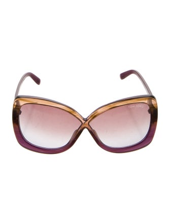 Tom Ford Oversize Gradient Sunglasses