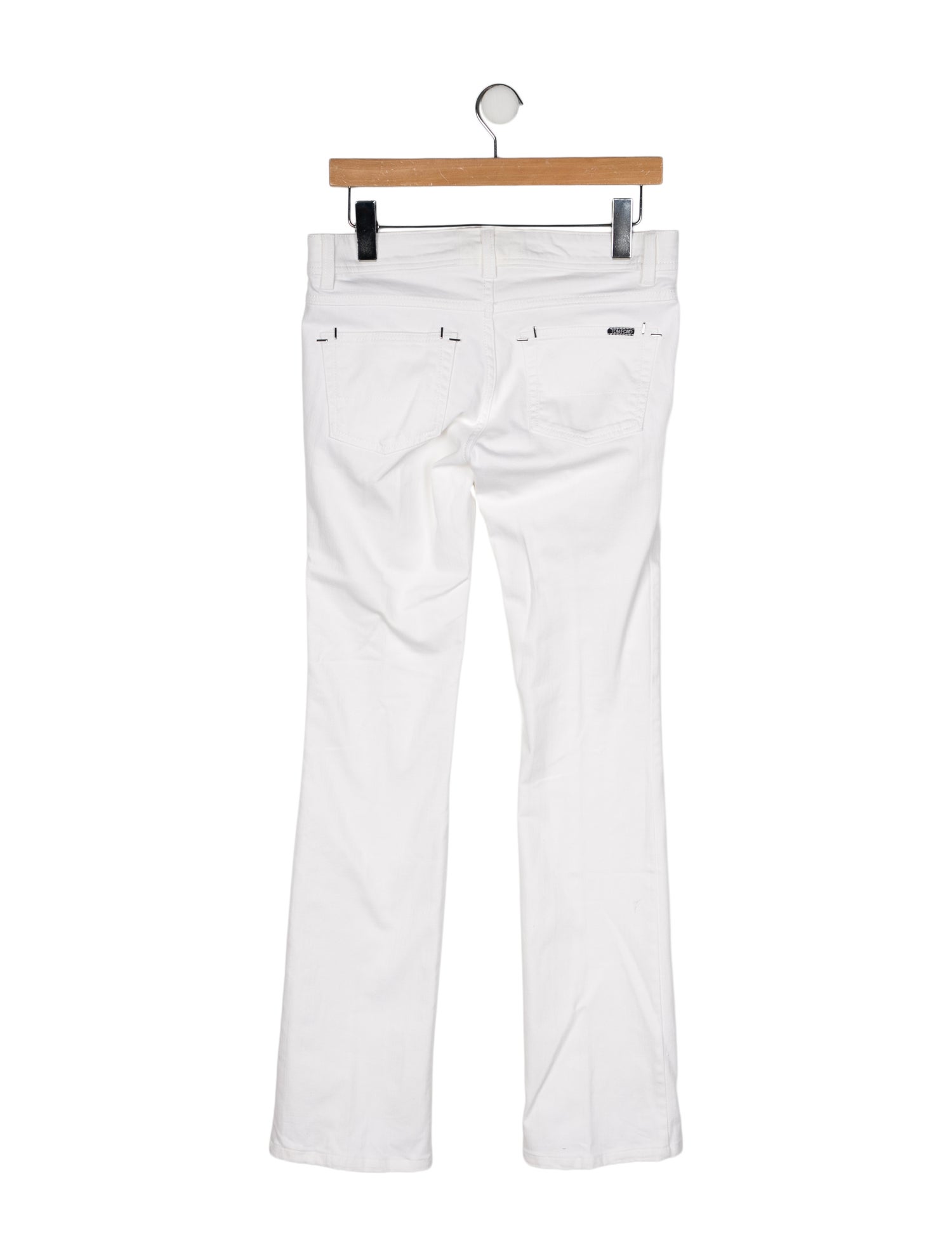 Tom Ford Mid-Rise Straight Leg Jeans