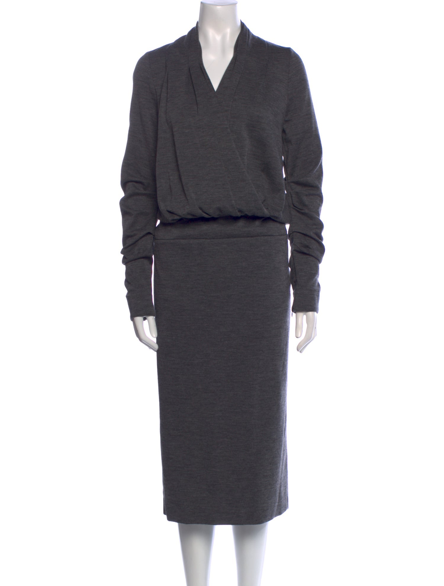 Tom Ford Virgin Wool Midi Length Dress w/ Tags