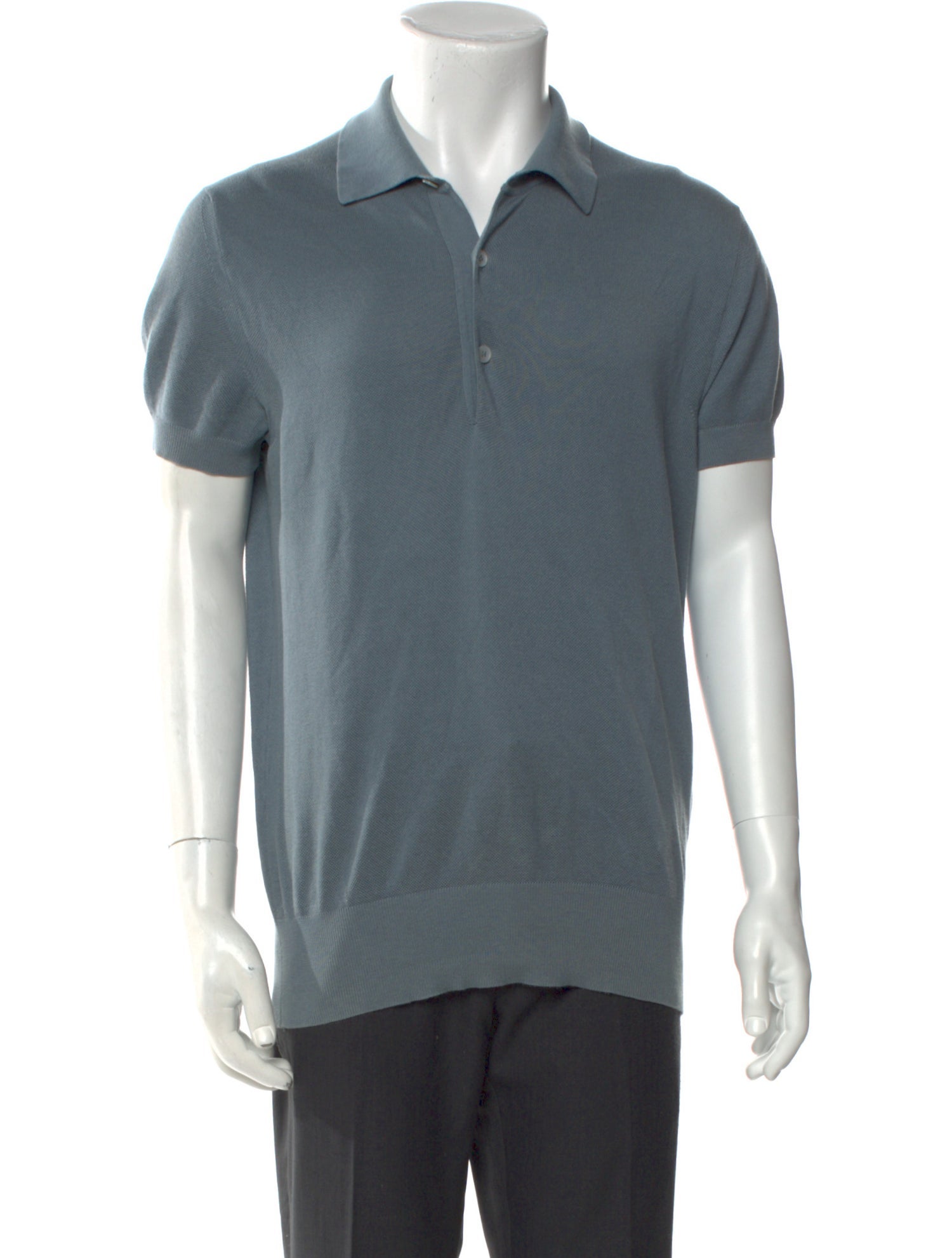 Tom Ford Collar Short Sleeve Polo Shirt