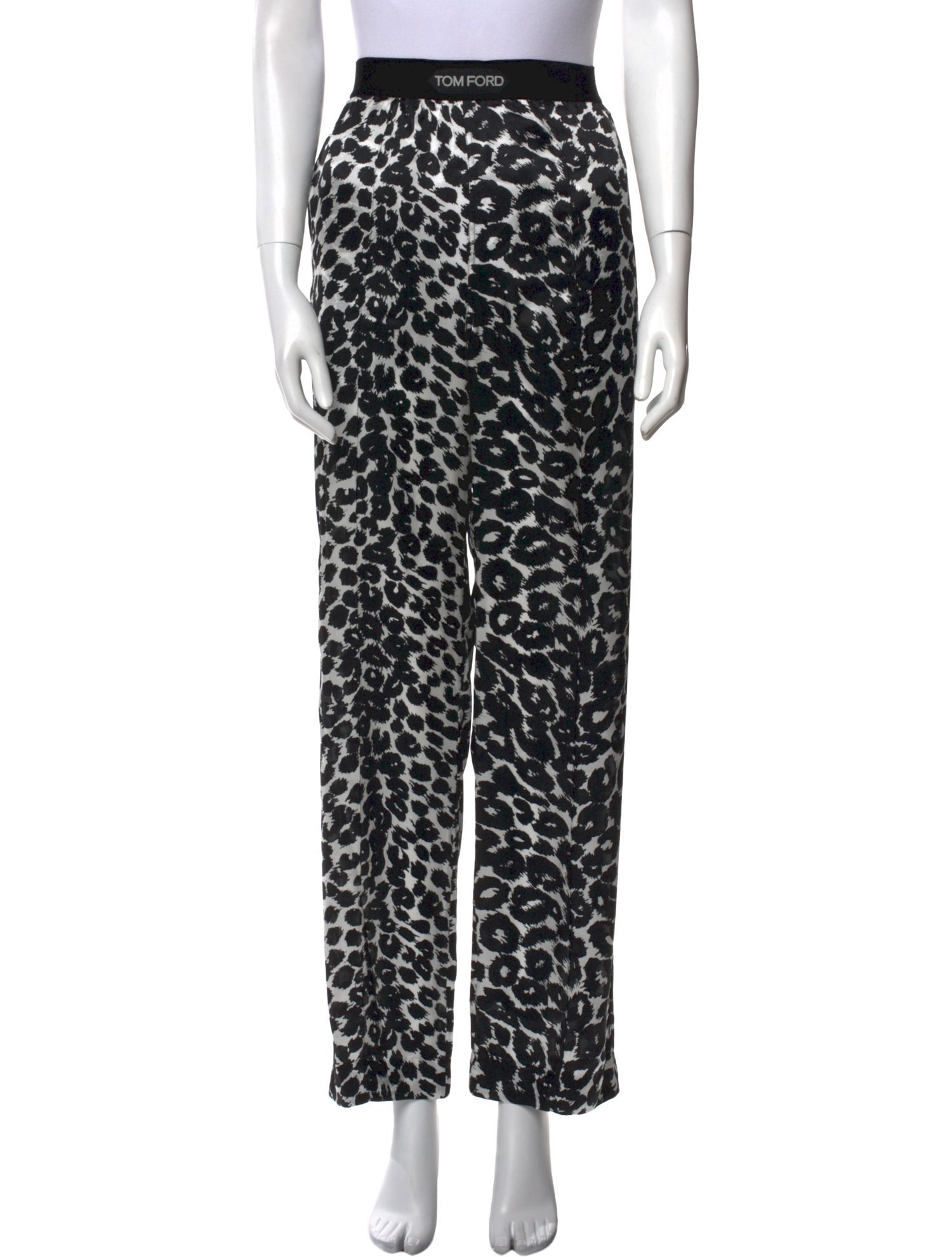 Tom Ford Silk Wide Leg Pants