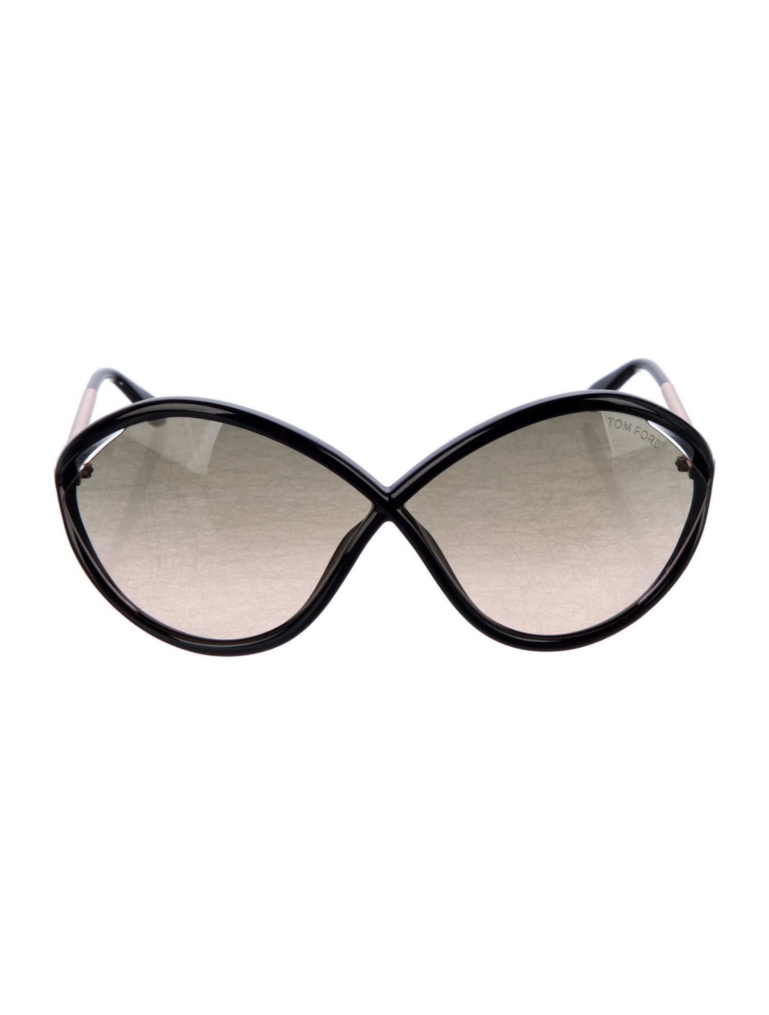 Tom Ford Oversize Gradient Sunglasses