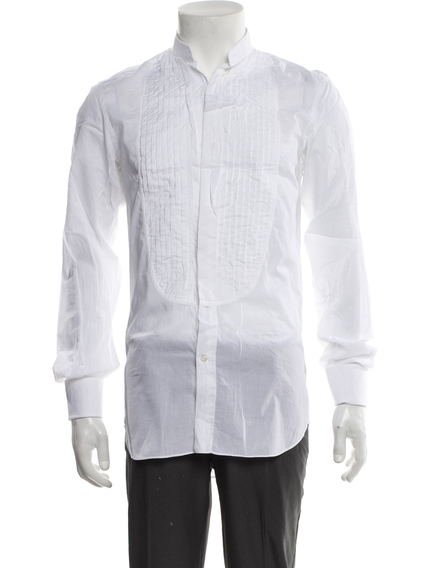 Tom Ford Long Sleeve Tuxedo Shirt