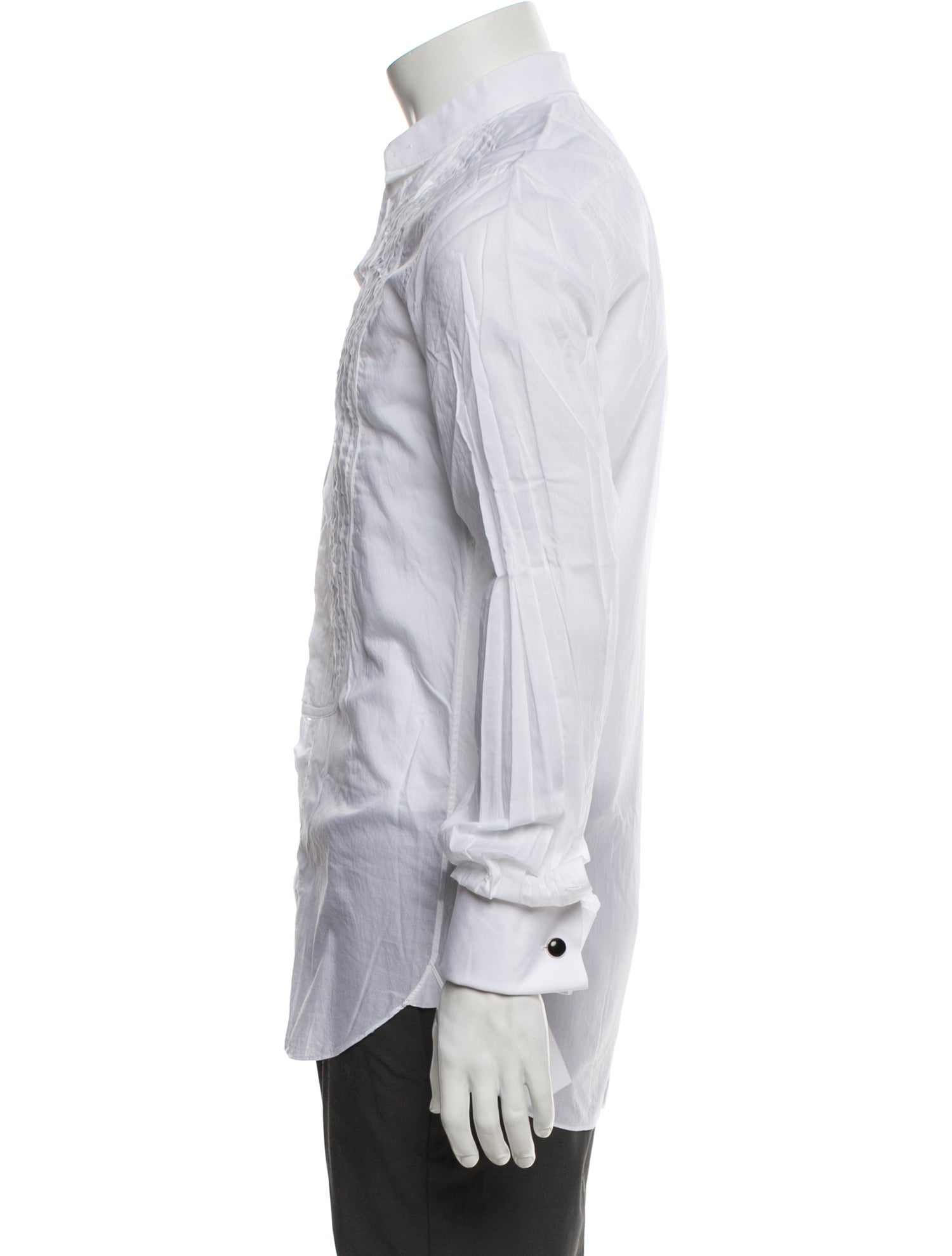 Tom Ford Long Sleeve Tuxedo Shirt