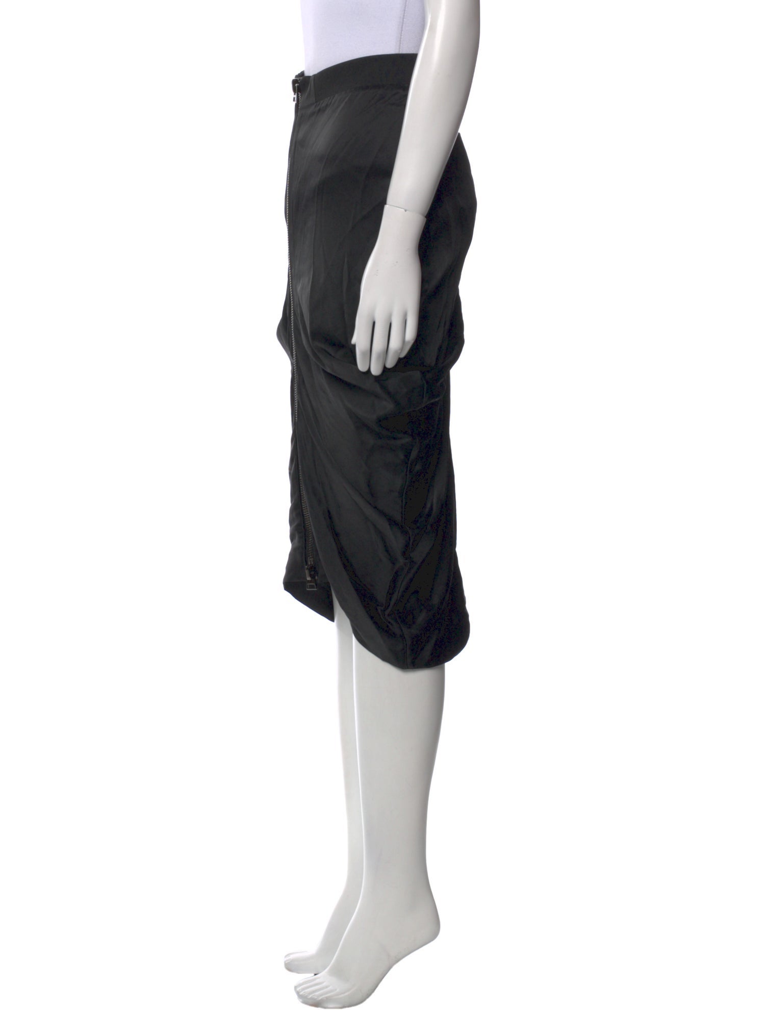 Tom Ford Silk Knee-Length Skirt w/ Tags