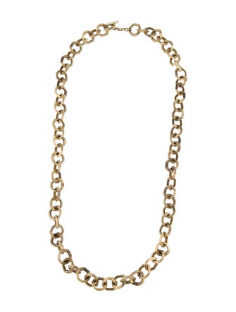 Tom Ford Hammered Chain-Link Necklace