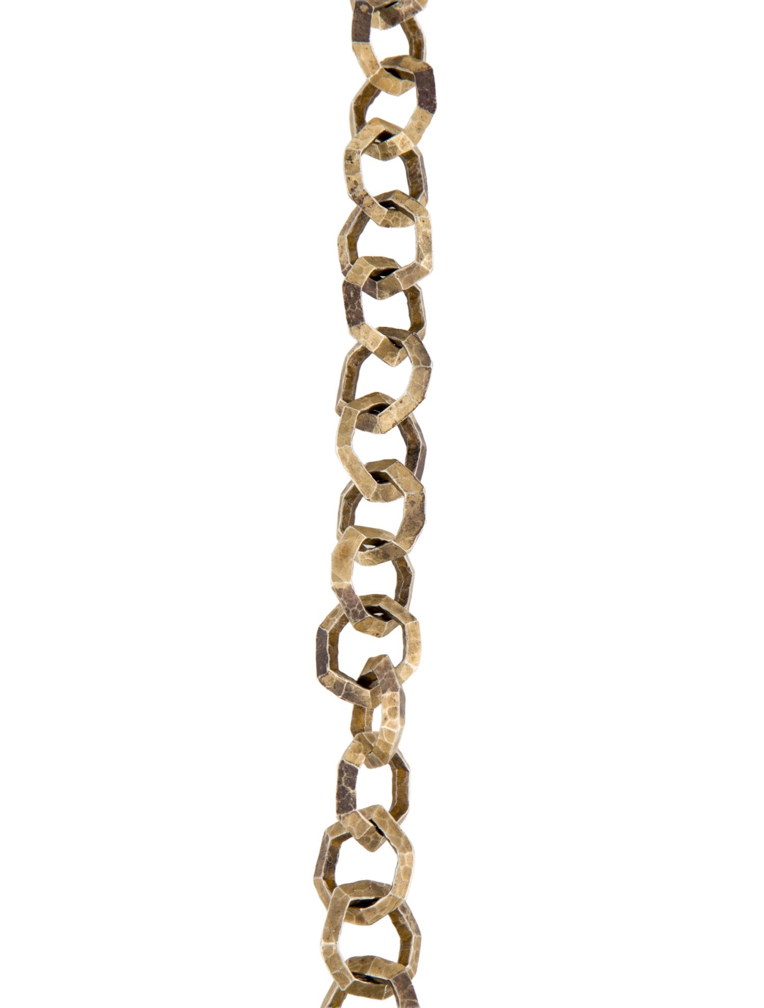 Tom Ford Hammered Chain-Link Necklace