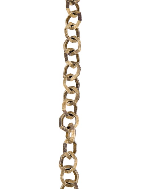 Tom Ford Hammered Chain-Link Necklace
