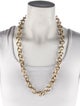 Tom Ford Hammered Chain-Link Necklace