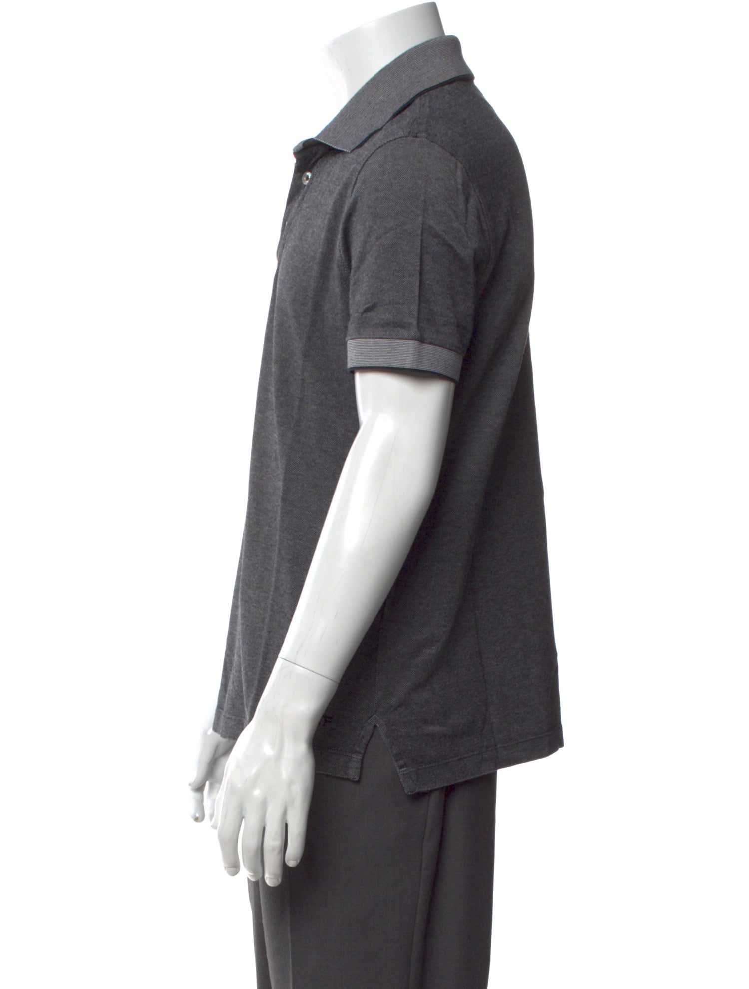 Tom Ford Collar Short Sleeve Polo Shirt