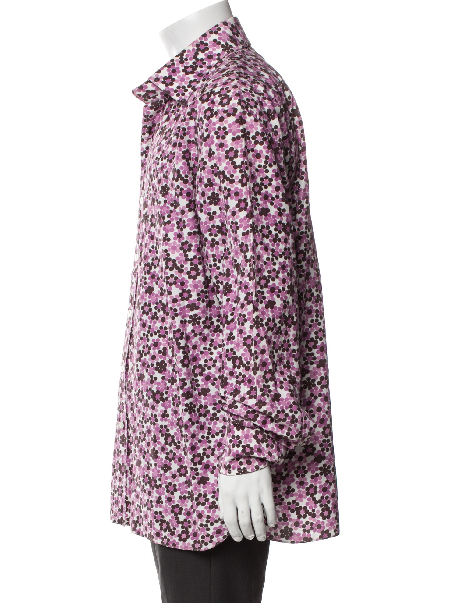 Tom Ford Printed Long Sleeve Shirt