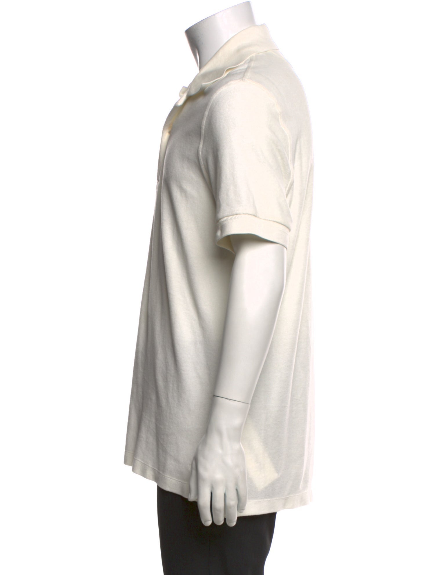 Tom Ford Crew Neck Short Sleeve Polo Shirt