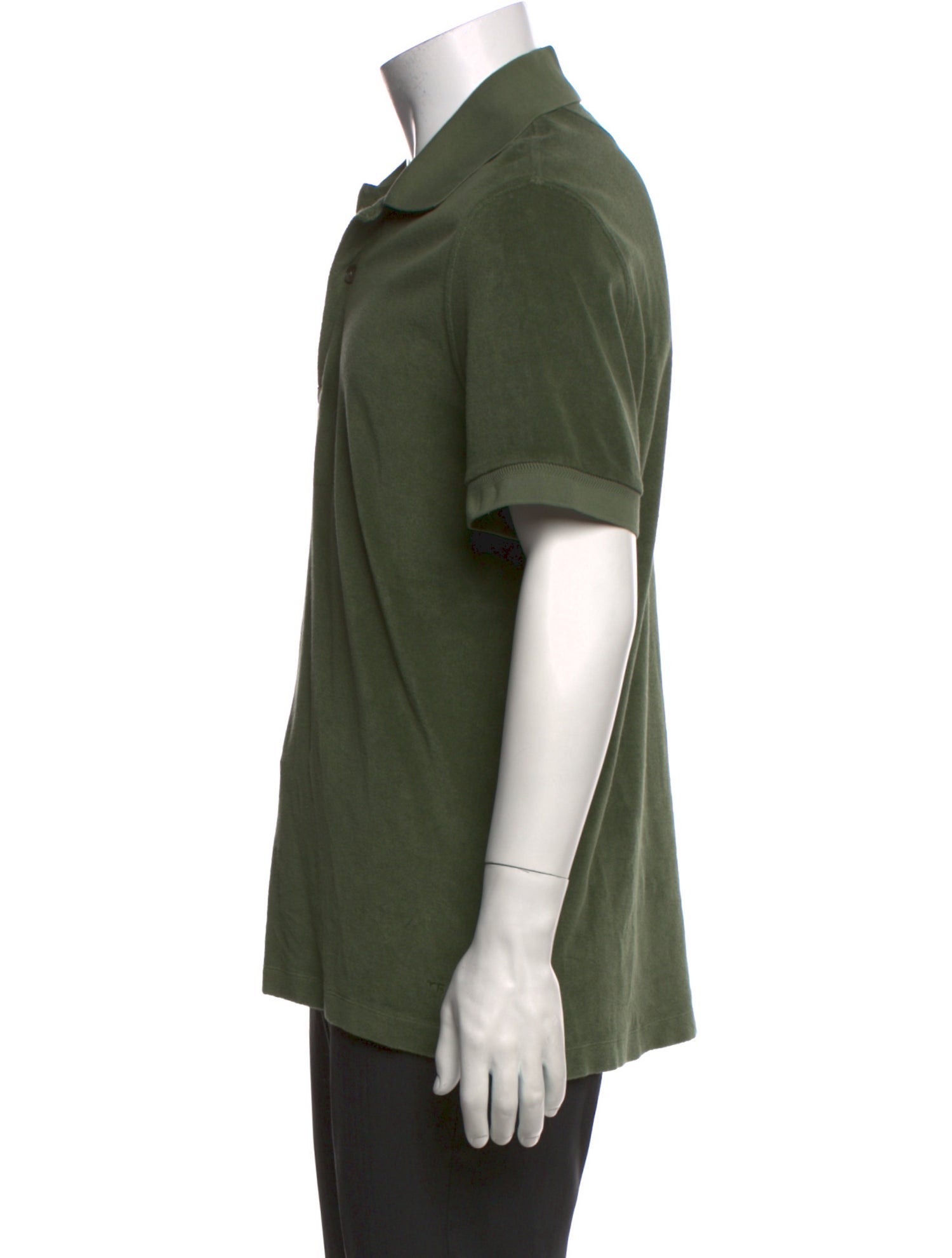 Tom Ford Crew Neck Short Sleeve Polo Shirt