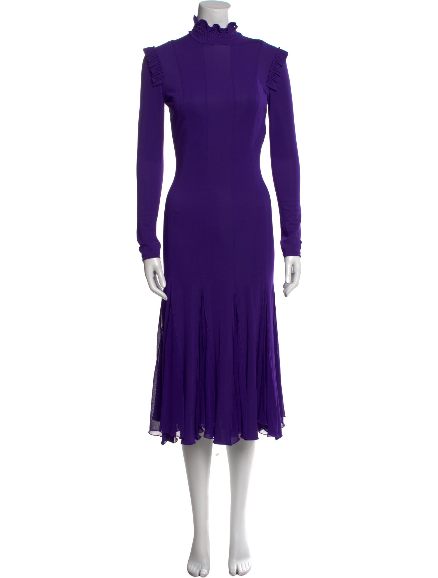 Tom Ford Turtleneck Midi Length Dress