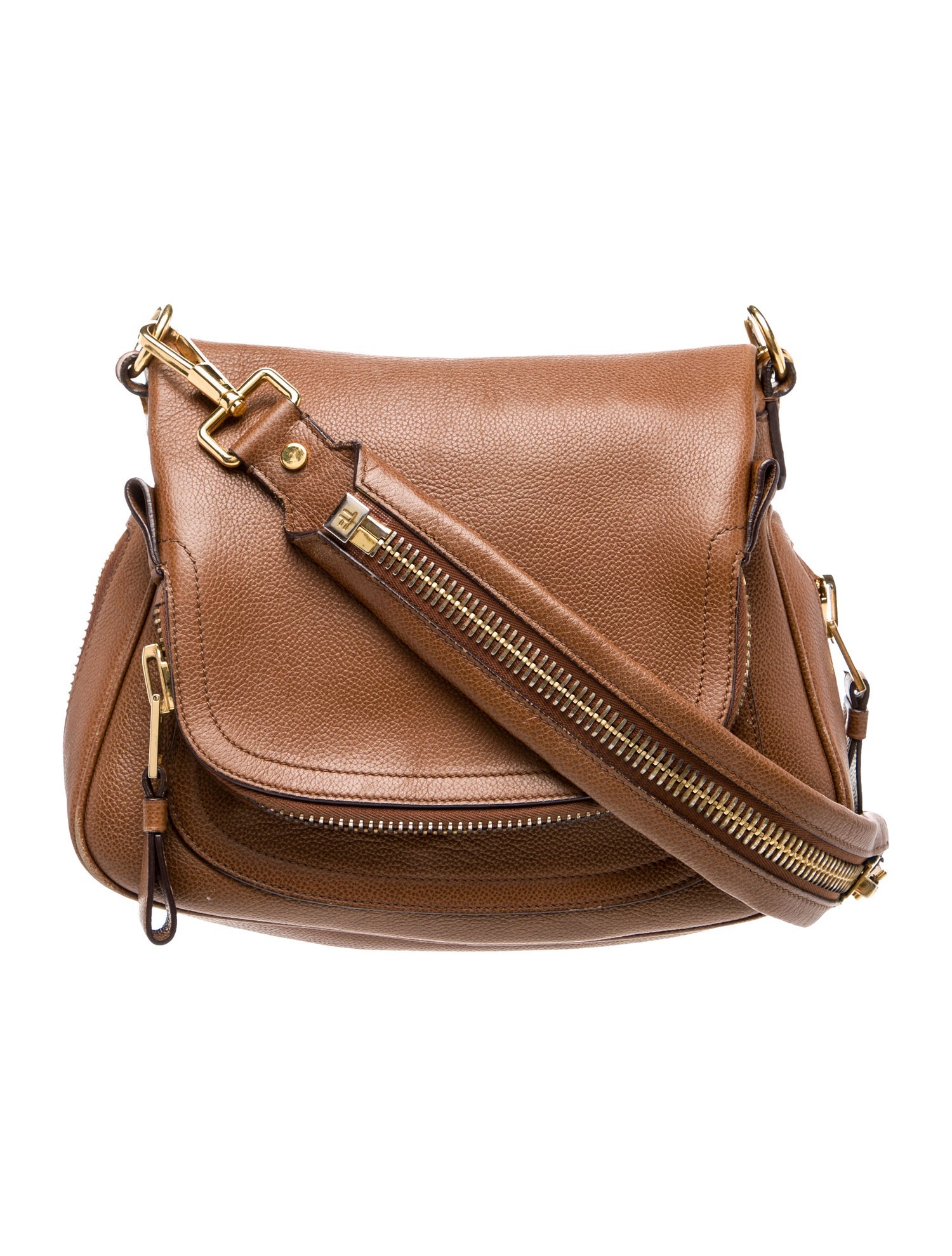Tom Ford Leather Messenger Bag