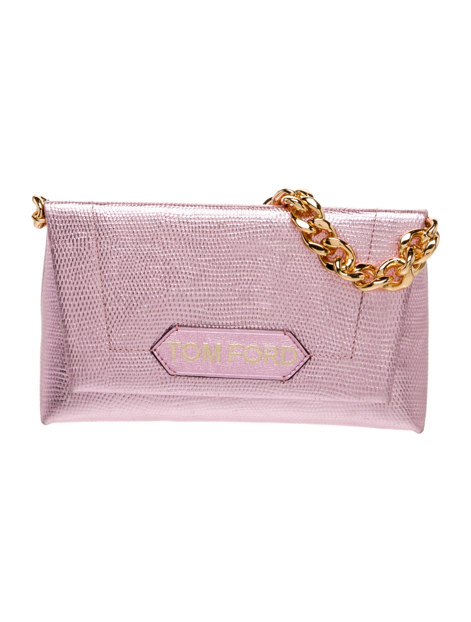 Tom Ford Leather Top Handle Bag