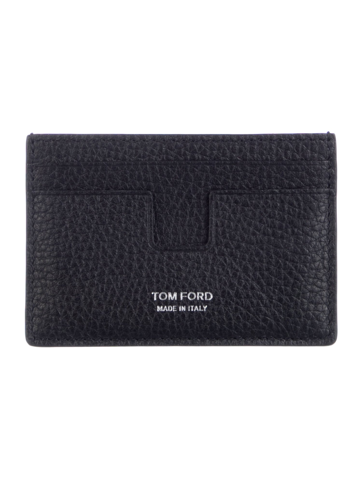 Tom Ford Leather Printed Card Holder