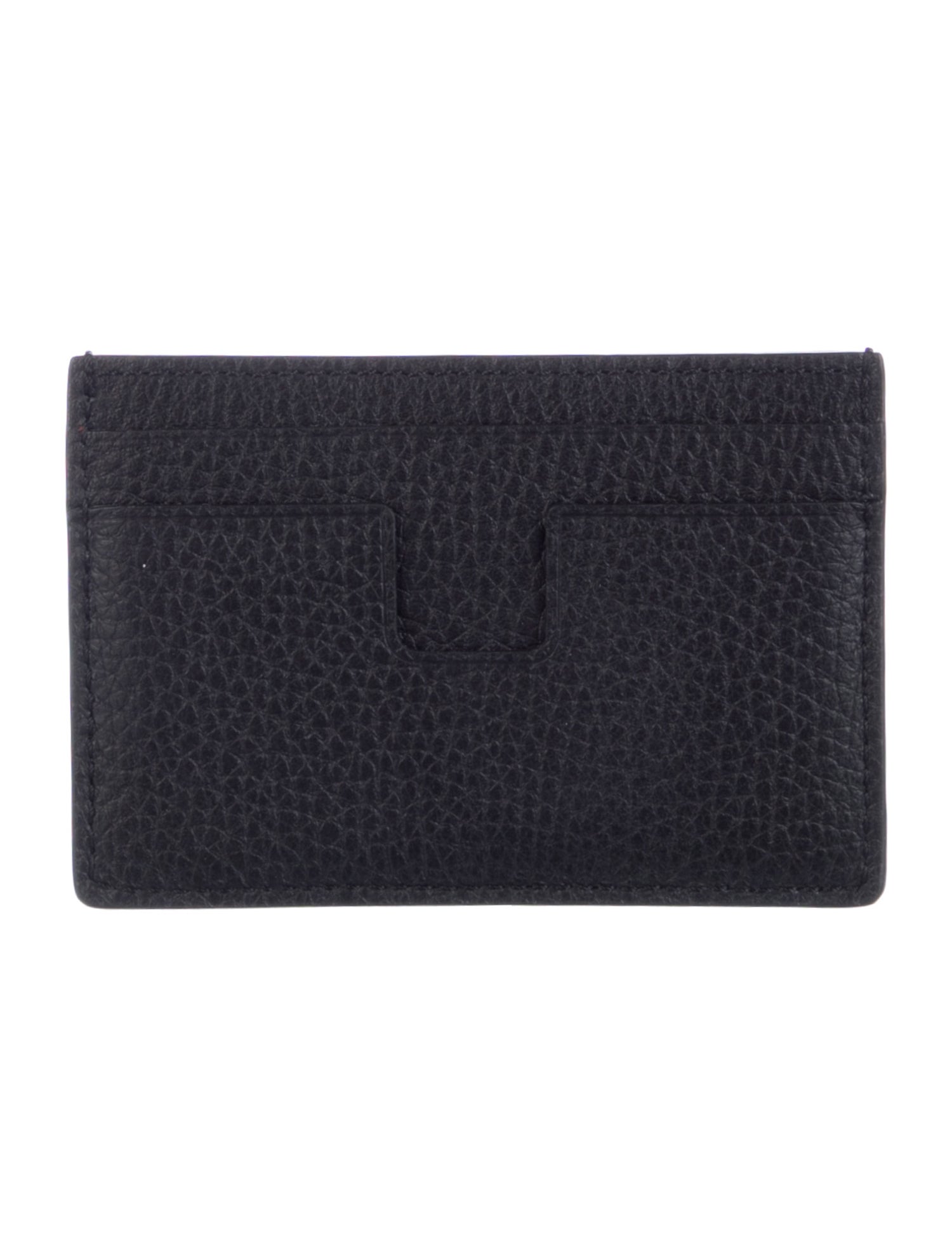 Tom Ford Leather Printed Card Holder
