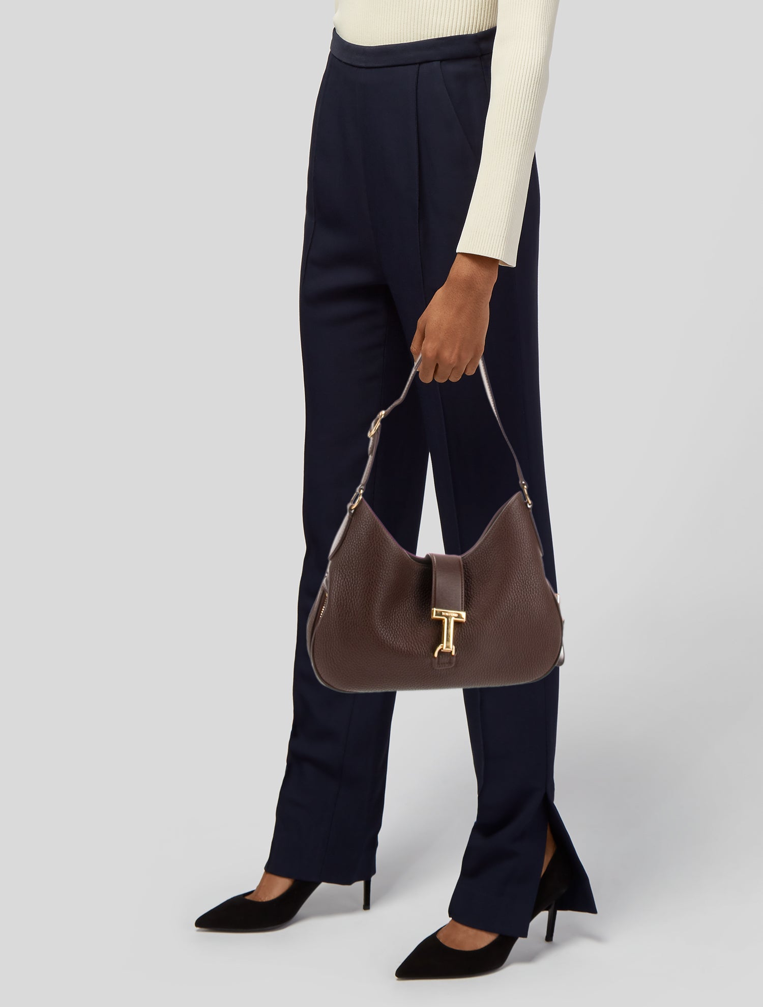 Tom Ford Leather Shoulder Bag