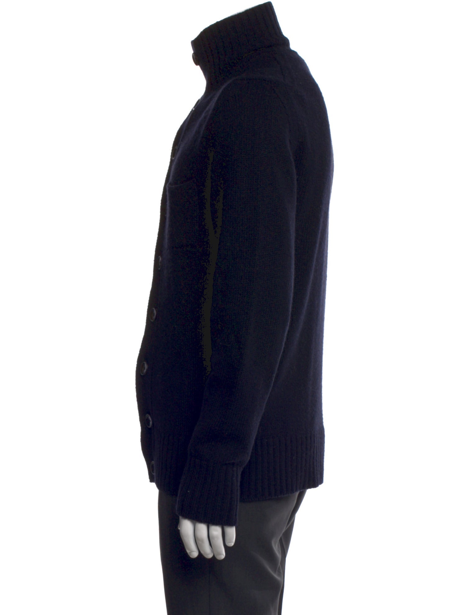 Tom Ford Cashmere Mock Neck Cardigan