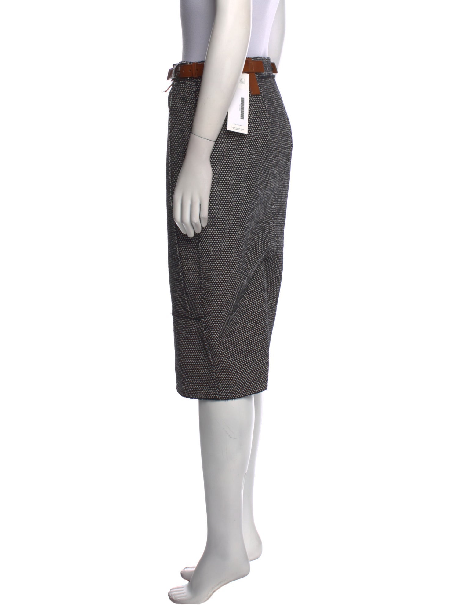 Tom Ford Striped Knee-Length Skirt