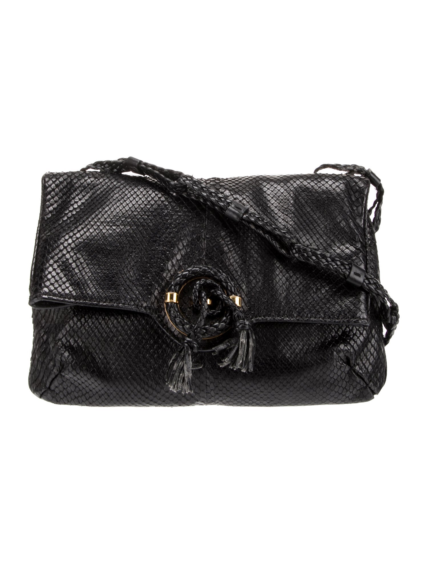 Tom Ford Snakeskin Shoulder Bag