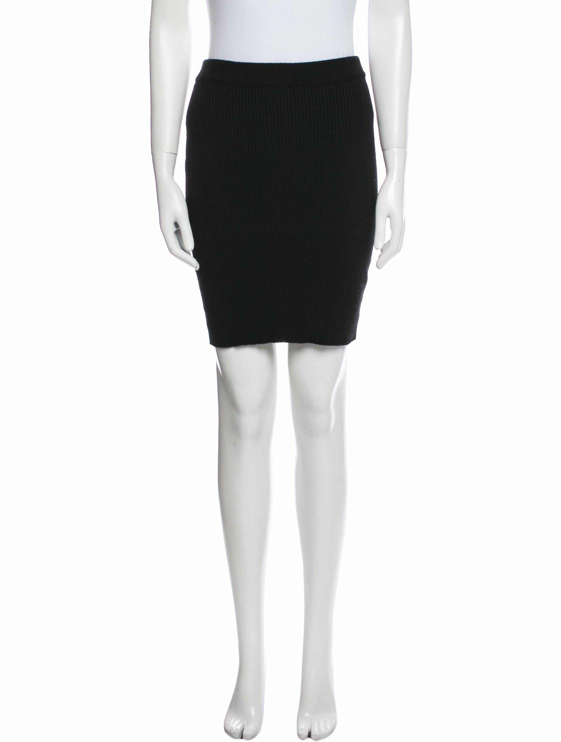Tom Ford Virgin Wool Mini Skirt