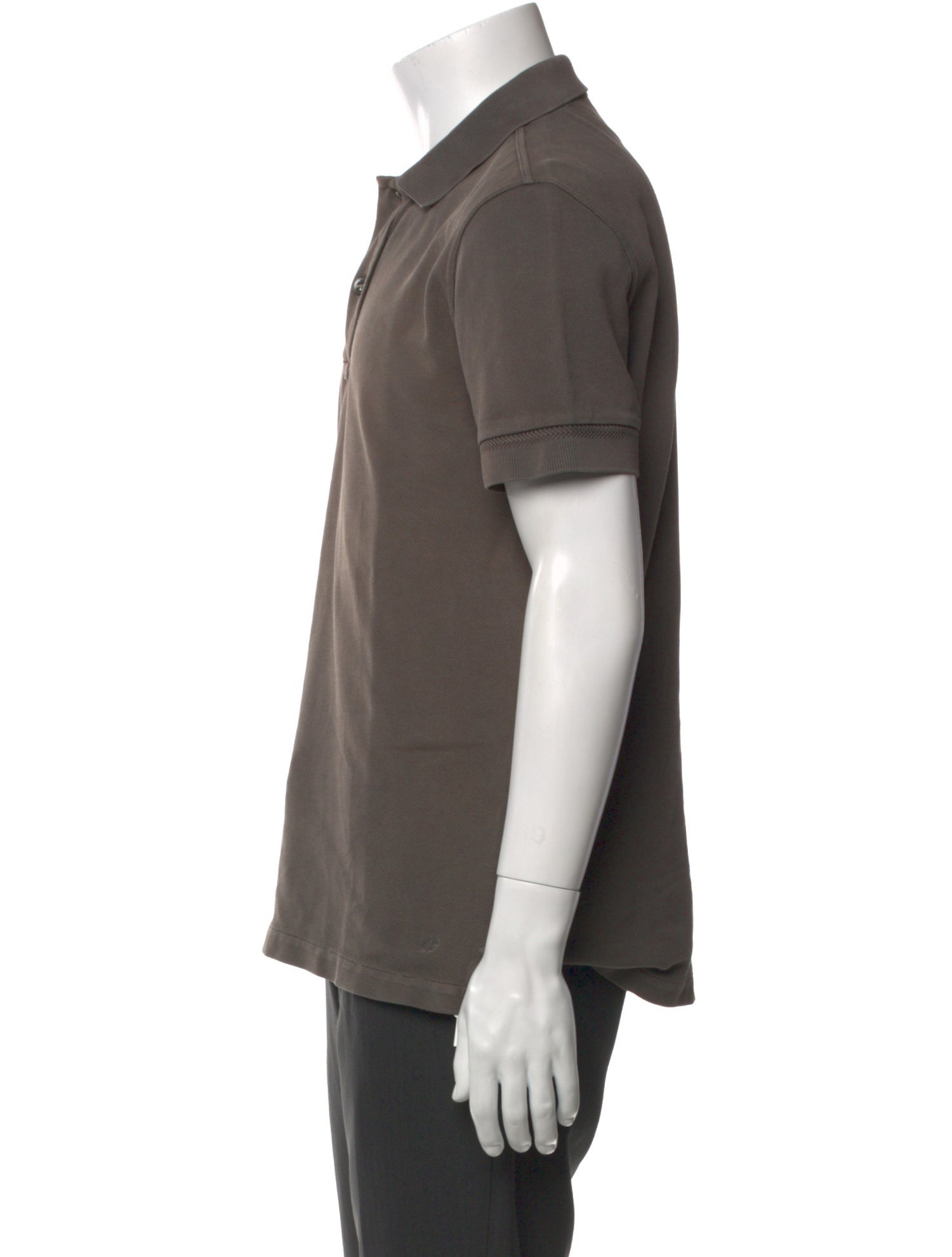 Tom Ford V-Neck Short Sleeve Polo Shirt